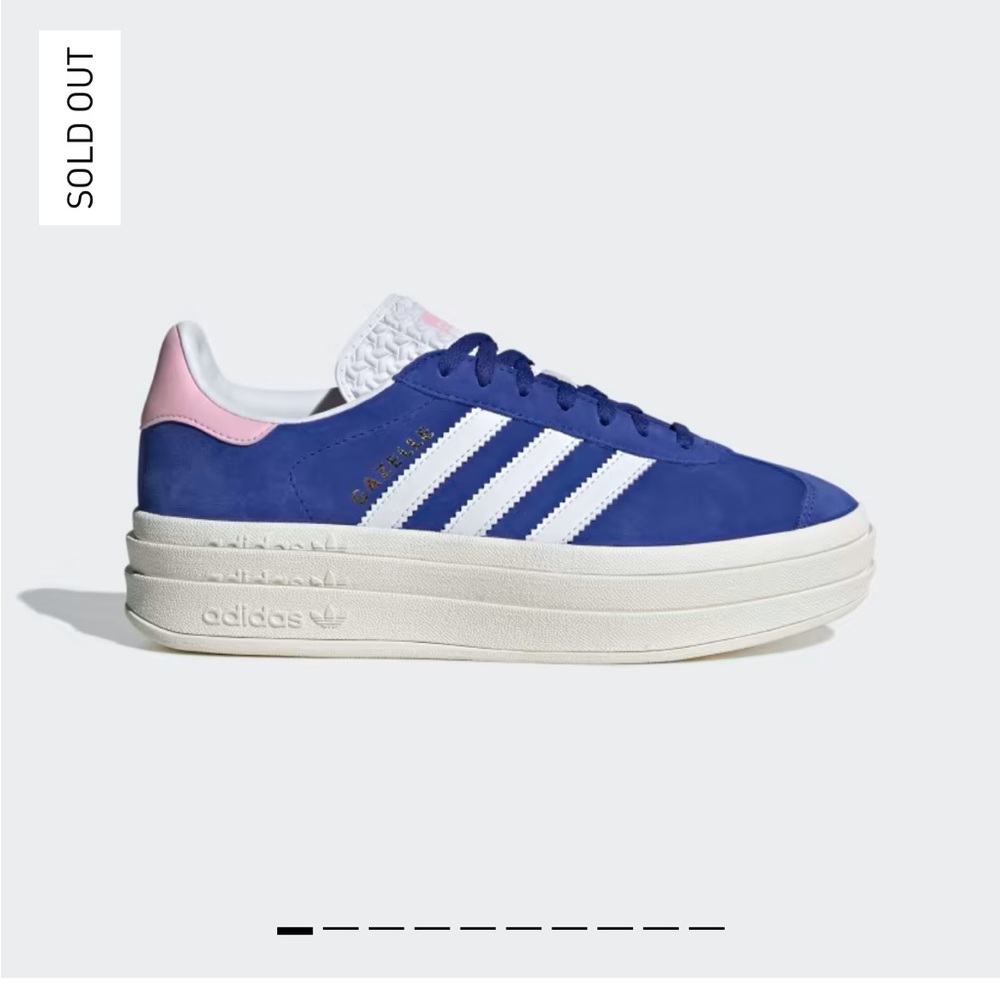 ADIDAS GAZELLE BOLD SHOES